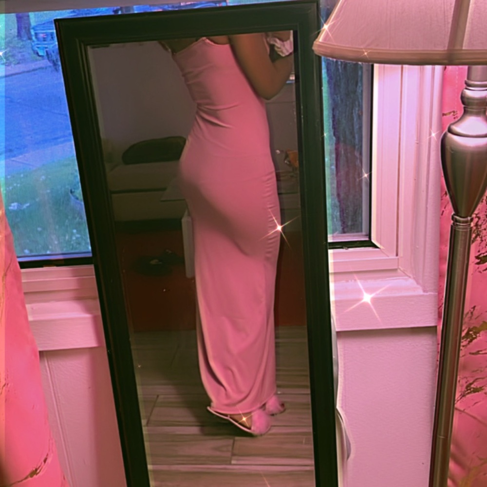 Pink dress